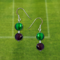 Murano Glass Earrings - 'Tennis' - Limited Edition
